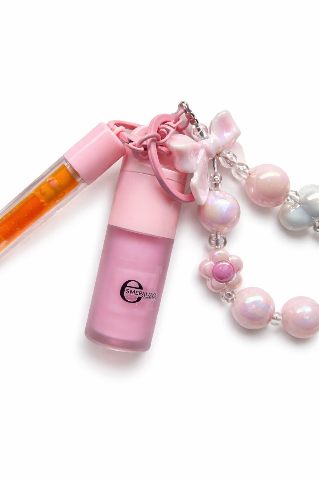 ESMERALDA COSMETICS LIP GLOSS KEYCHAIN